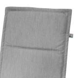 Kettler /KETTtex-Exklusiv® Bäderliegen-Auflage Tampa 205x55x3cm, silbergrau, (agora)® #1