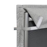 Kettler /KETTtex-Exklusiv® Bäderliegen-Auflage Tampa 205x55x3cm, silbergrau, (agora)® #2