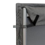 Kettler /KETTtex-Exklusiv® Bäderliegen-Auflage Tampa 205x55x3cm, anthrazit, (agora)® #2