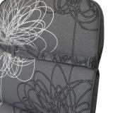 Kettler /KETTtex-Exklusiv® Gartenmöbel-Auflage, 100x50x7cm, anthrazit floral #2