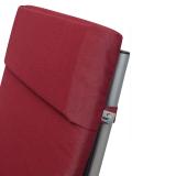 Kettler /KETTtex-Exklusiv® Hochlehner Auflage mit Kopfpolster 123x50x4cm, bordeaux mit 2 Reißverschlüssen, (agora)® #1