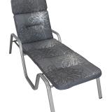 Kettler /KETTtex-Exklusiv® Liegenauflage, 200x65x9cm, anthrazit floral, KTH3 #1