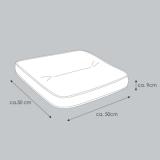 Kettler / KETTtex-Exklusiv® Sitz-und Hockerkissen 50x50x9cm, Papagei, KTH3 #2