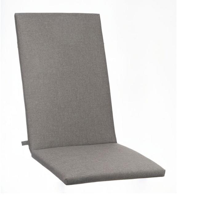 Kettler /KETTtex-Exklusiv® Hochlehner Auflage, 123x50x4cm, taupe, Waterproof und Reißverschluß #1