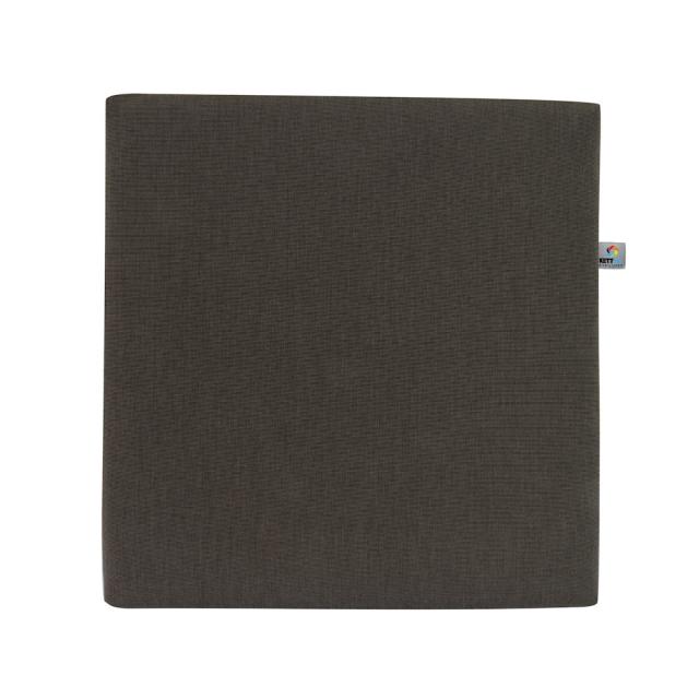 Kettler /KETTtex-Exklusiv® Sitz-und Hockerkissen 48x48x4cm, anthrazit mit Reißverschluß #1