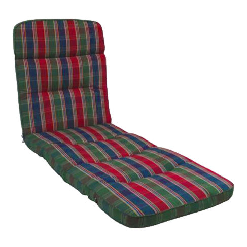 Kettler /KETTtex-Exklusiv® Liegenauflage, 200x65x9cm, rot-blau-grün kariert, KTH3 #1