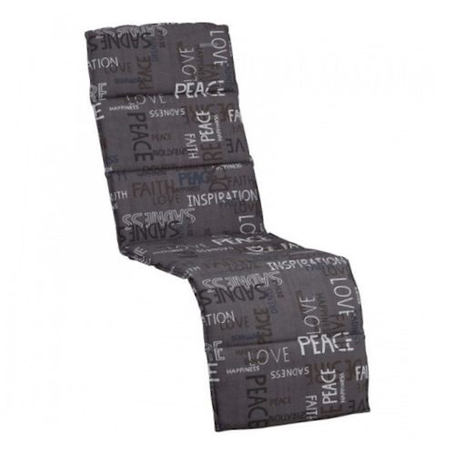 KETTtex Relax-Auflage 166x48x3cm, anthrazit mit Schriftzug #1