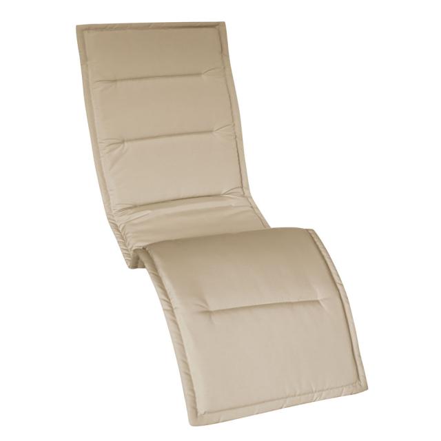 Kettler /KETTtex-Exklusiv® Bäderliegen-Auflage Tampa 205x55x3cm, natur, (agora)® #1