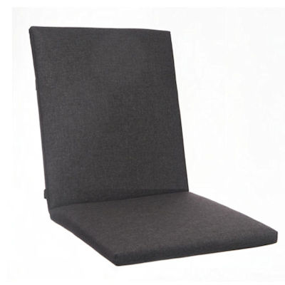 Kettler /KETTtex-Exklusiv® Mittellehner Auflage, 109x50x4cm, anthrazit, Waterproof und Reißverschluß #1