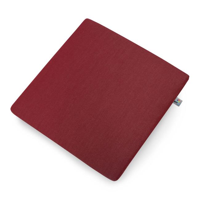 Kettler /KETTtex-Exklusiv® Sitz-und Hockerkissen 48x48x4cm, bordeaux mit Reißverschluß, (agora)® #1
