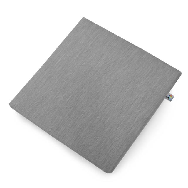Kettler /KETTtex-Exklusiv® Sitz-und Hockerkissen 48x48x4cm, silbergrau mit Reißverschluß, (agora)® #1
