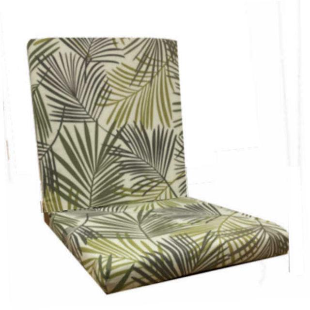 Kettler /KETTtex-Exklusiv® Comfort Niederlehner 100x50x4/7cm, Palmen mit 7 cm Sitzpolster und Reißverschluß, solange Vorrat reicht #1