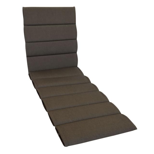 Kettler /KETTtex-Exklusiv® Liegenauflage 200x60x3cm, anthrazit/mocca #1