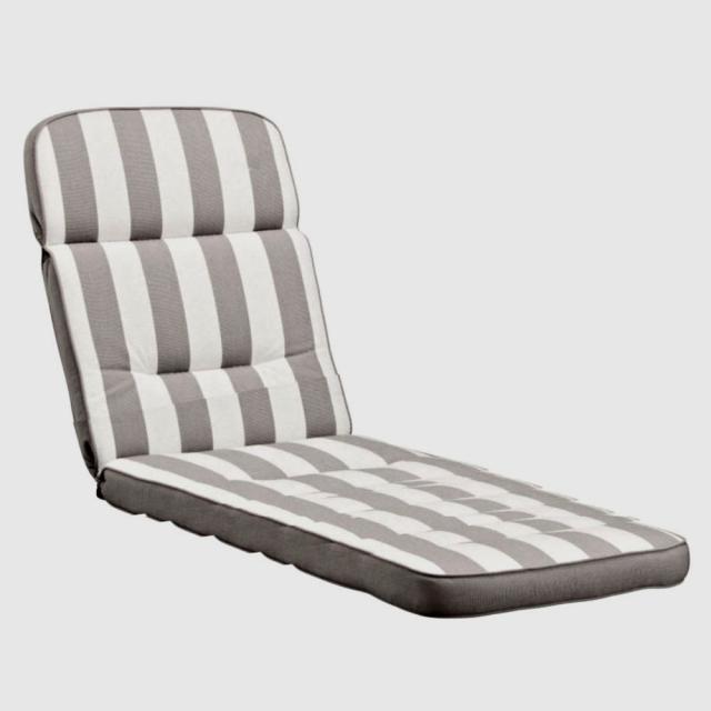 Kettler /KETTtex-Exklusiv® Liegenauflage, 200x65x9cm, hellgrau gestreift, KTH3 #1