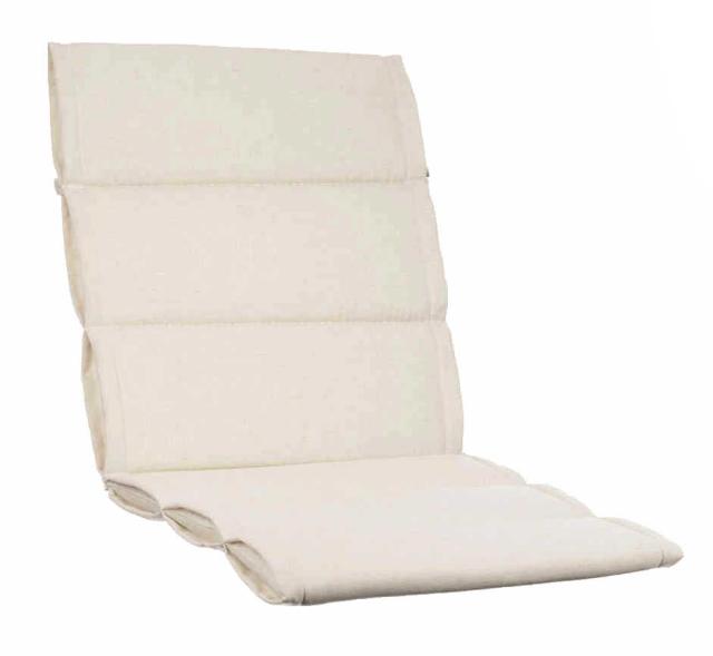 Kettler / KETTtex-Exklusiv® Mittellehner Auflage 106x50x3/5cm, creme, KTH1 Plus #1