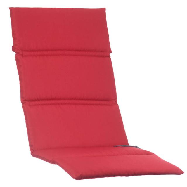 KETTtex Hochlehner Auflage, 120x48x3cm, rot #1