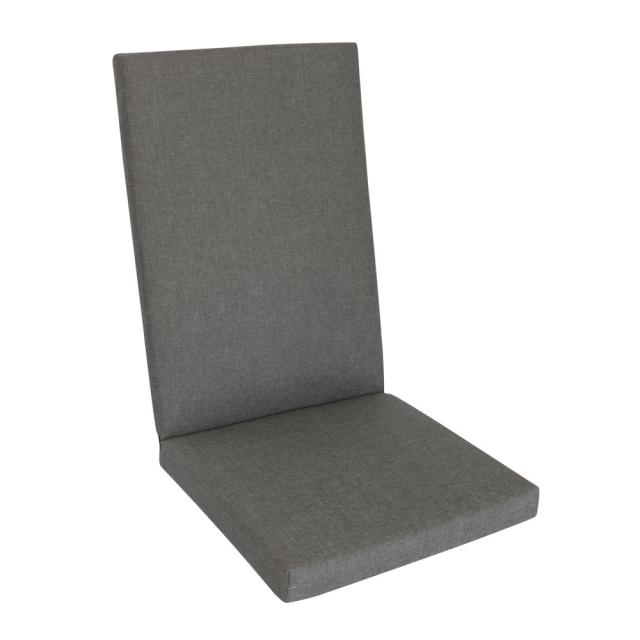 Kettler /KETTtex-Exklusiv® Comfort Hochlehner, 120x50x4/7cm, taupe, Waterproof mit 7 cm Sitzpolster und Reißverschluß #1