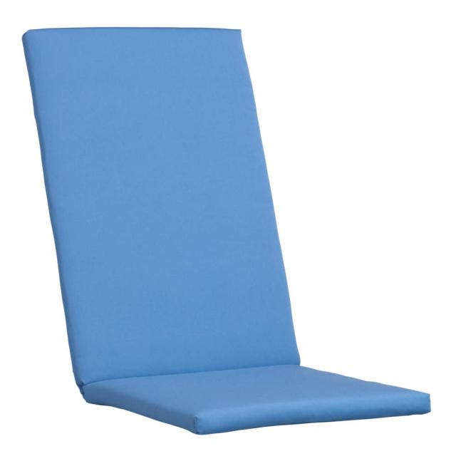 Kettler / KETTtex-Exklusiv® Hochlehner Auflage, 123x50x4cm, blau mit Reißverschluß #1