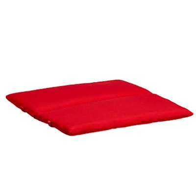 KETTtex Auflage Hocker 48x48x3cm, rot #1