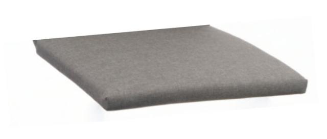 Kettler / KETTtex-Exklusiv® Sitz-und Hockerkissen, 48x48x4cm, anthrazit-grau mit Reißverschluß #1