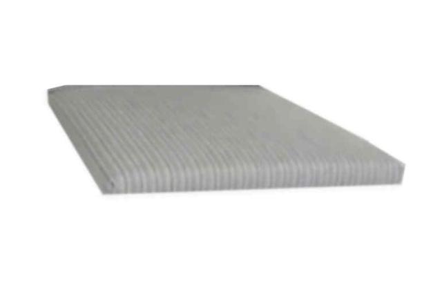 KETTtex-Exklusiv® Sitz-und Hockerkissen, 48x48x4cm, grau mit feinen Streifen, mit Reißverschluß, solange Vorrat reicht #1