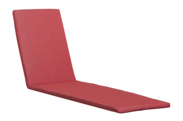 KETTtex-Exklusiv® Liegenauflage, 200x60x4cm, ziegelrot, mit Reißverschluß, solange Vorrat reicht #1