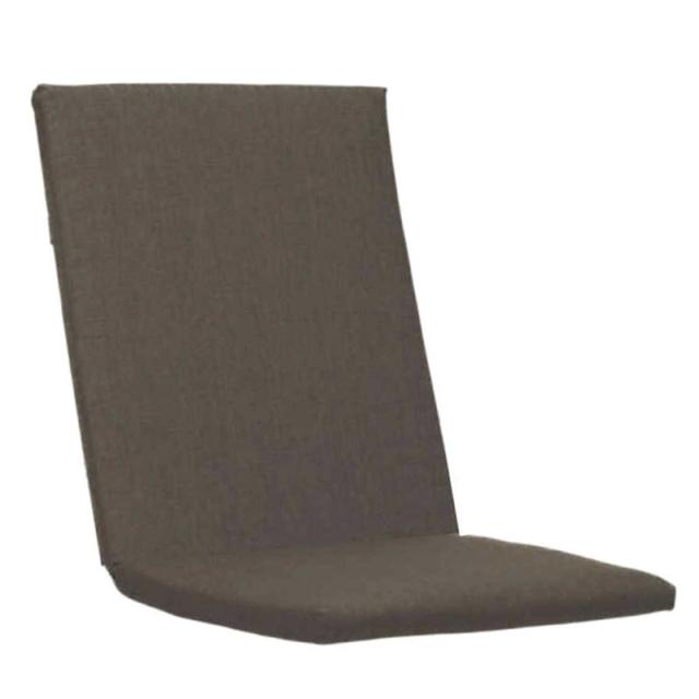 Kettler /KETTtex-Exklusiv® Mittellehner Auflage, 109x50x4cm anthrazit und Reißverschluß #1