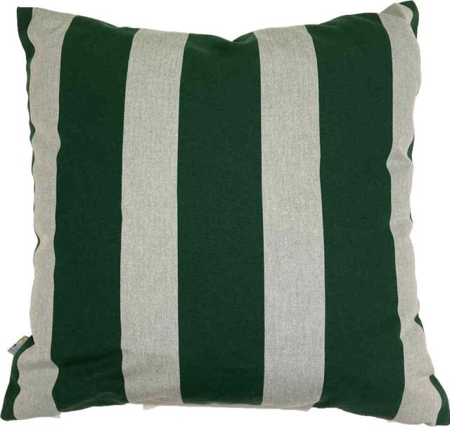 Kettler / KETTtex-Exklusiv® Cocktailkissen 40x40cm Dessin 522 grün gestreift #1
