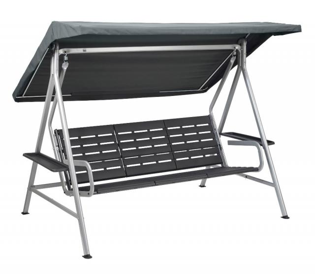 KETTtex-Exklusiv® Dach für Kettler Hollywoodschaukel Paradise, wetterfest, hellgrau #1