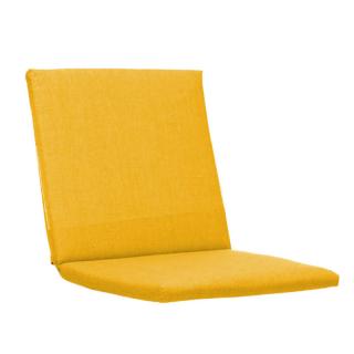 KETTtex-Exklusiv® Niederlehner Auflage, 103x50x4cm, gelb uni, mit Reißverschluß, solange Vorrat reicht