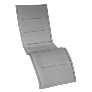 Kettler /KETTtex-Exklusiv® Bäderliegen-Auflage Tampa 205x55x3cm, silbergrau, (agora)®