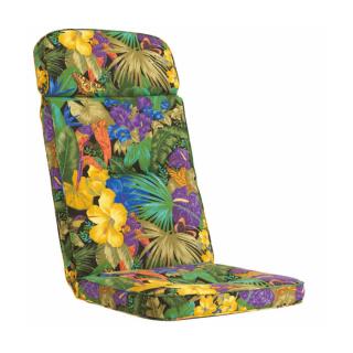 Kettler /KETTtex-Exklusiv® Hochlehner Gartenmöbel-Auflage, 120x50x7cm, Papagei, KTH3