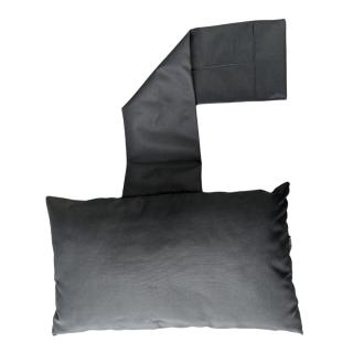 Kettler /KETTtex-Exklusiv® Kopfpolster/Kopfkissen mit Gewichtsband, graphit, 40x25x15cm