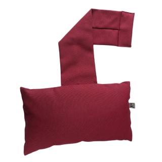 Kettler /KETTtex-Exklusiv® Kopfpolster/Kopfkissen mit Gewichtsband, rubinrot, 40x25x15cm