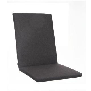 Kettler /KETTtex-Exklusiv® Niederlehner Auflage, 103x50x4cm, anthrazit, Waterproof und Reißverschluß