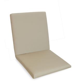 Kettler /KETTtex-Exklusiv® Niederlehner Auflage, 103x50x4cm, natur mit 2 Reißverschlüssen, (agora)®