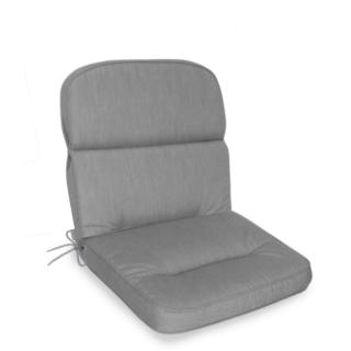 Kettler /KETTtex-Exklusiv® Niederlehner Gartenmöbel-Auflage, 100x50x7cm, silbergrau, KTH3, (agora)®