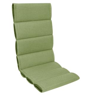 Kettler / KETTtex-Exklusiv® Hochlehner Auflage 120x50x3/5cm, grün, Comfort Plus