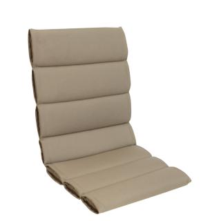Kettler /KETTtex-Exklusiv® Mittellehner Auflage 107x50x3/5cm, taube/champagner, Comfort Plus,