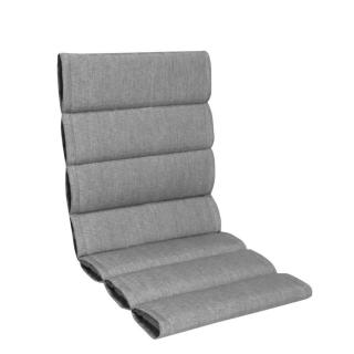 Kettler /KETTtex-Exklusiv® Mittellehner Auflage 107x50x3/5cm, silbergrau, Comfort Plus
