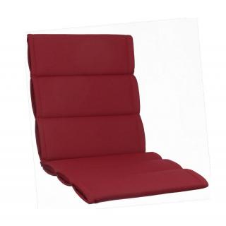 Kettler /KETTtex-Exklusiv®Niederlehner Auflage 103x50x3cm, rubinrot/bordeaux, solange Vorrat reicht